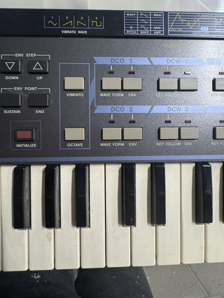 Casio CZ-101 Vintage Synth + First Act Keyboard Bundle – Untested/Working