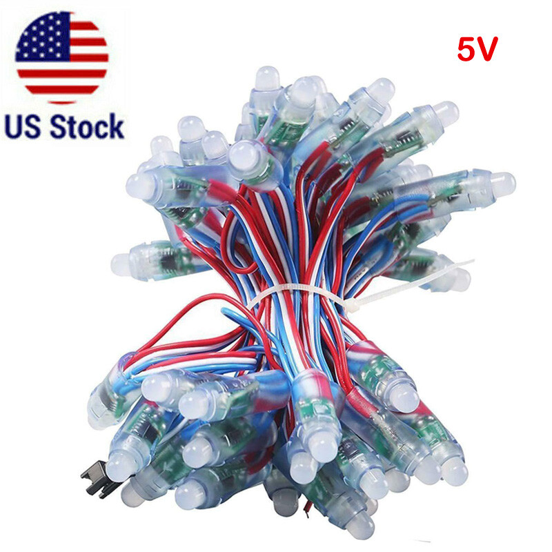DC5V WS2811 Full Color LED Pixels String Lights Digital Addressable Module Dec