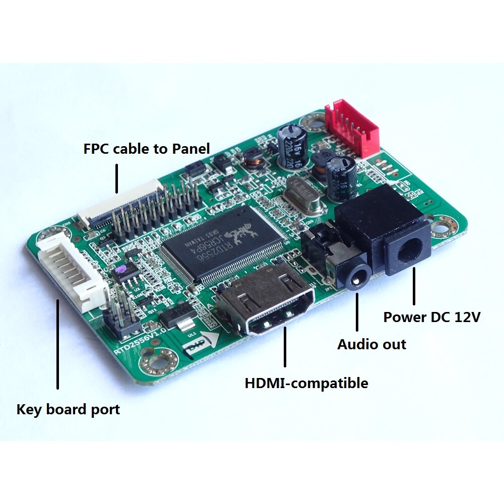 kit for NT140WHM 1366*768 HDMI EDP mini Controller board driver screen LED panel