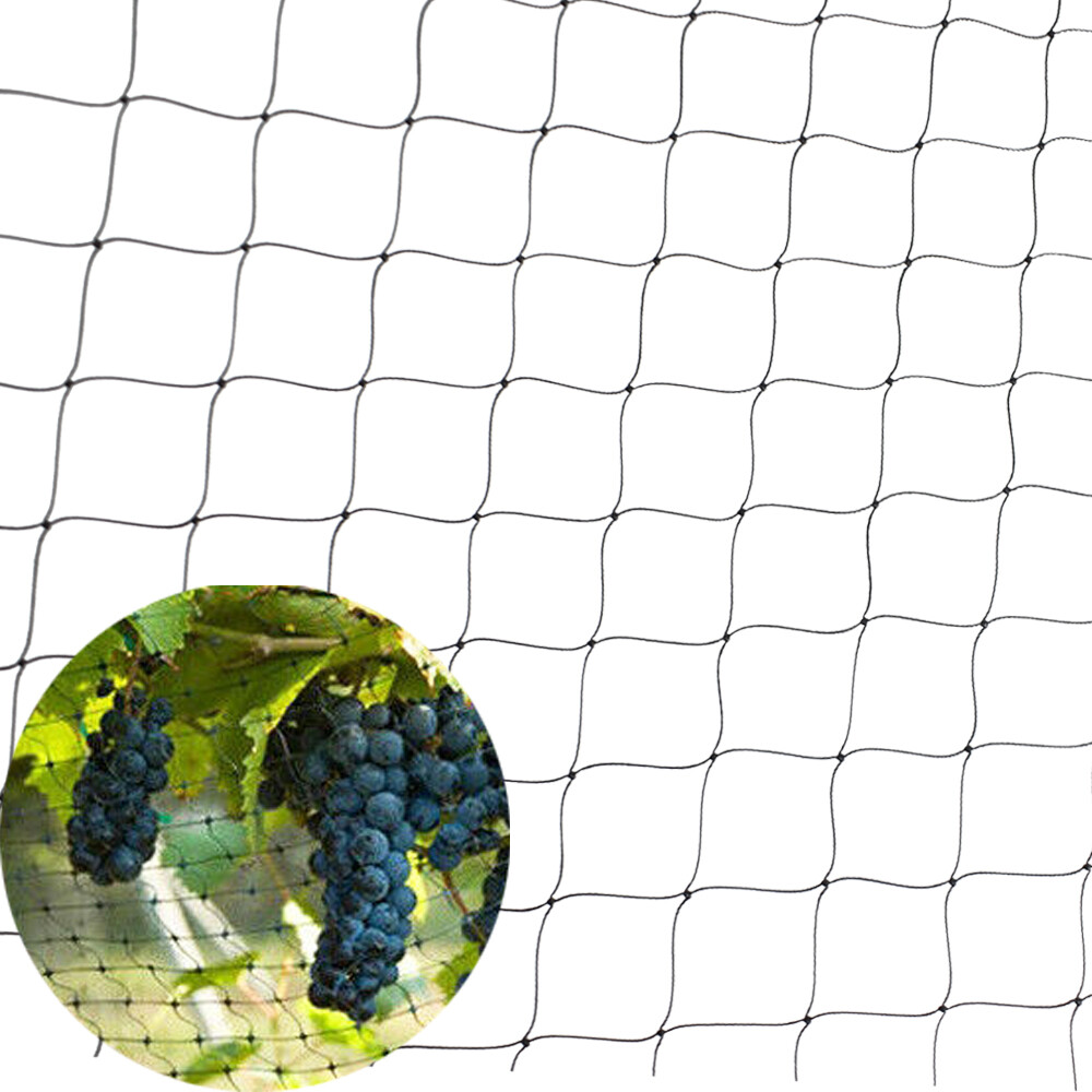 1inch 25'×50' Mesh Anti Bird Netting Garden Net Poultry Aviary Garden Protection