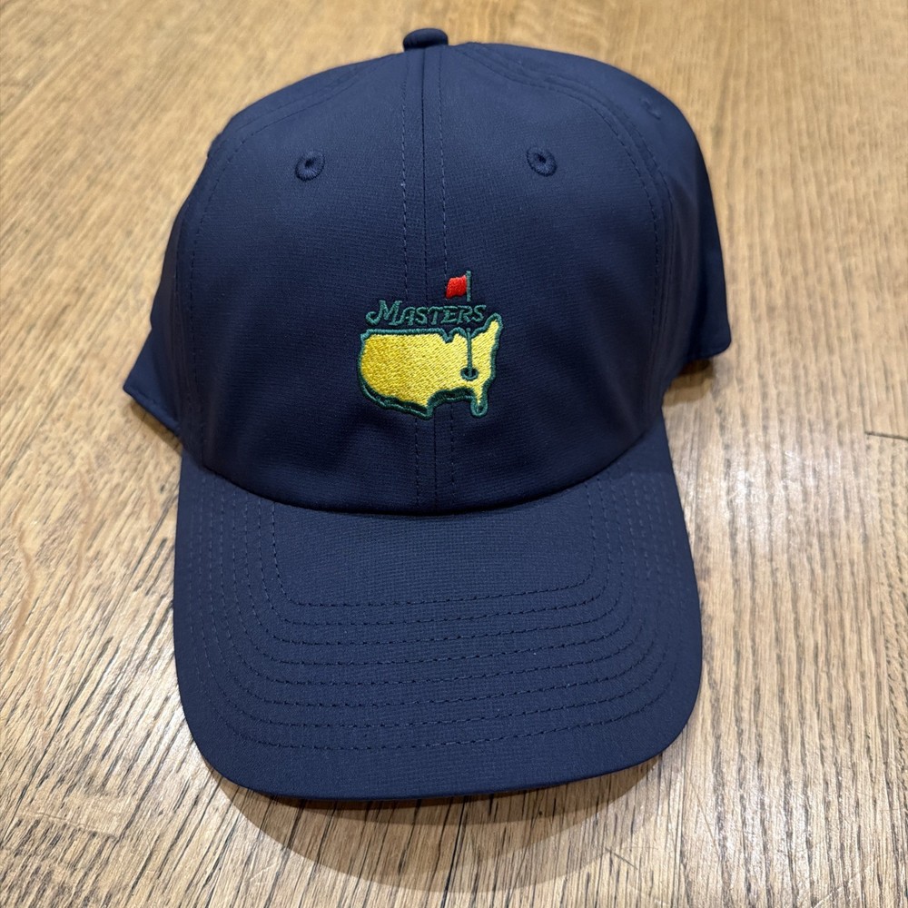 2026 NEW Masters Performance Tech Caddie Hat NAVY