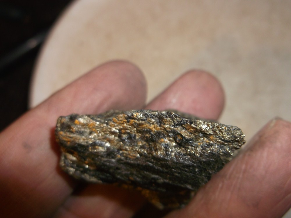 Gold, silver, copper, 37 grams samples ,ore high grade .