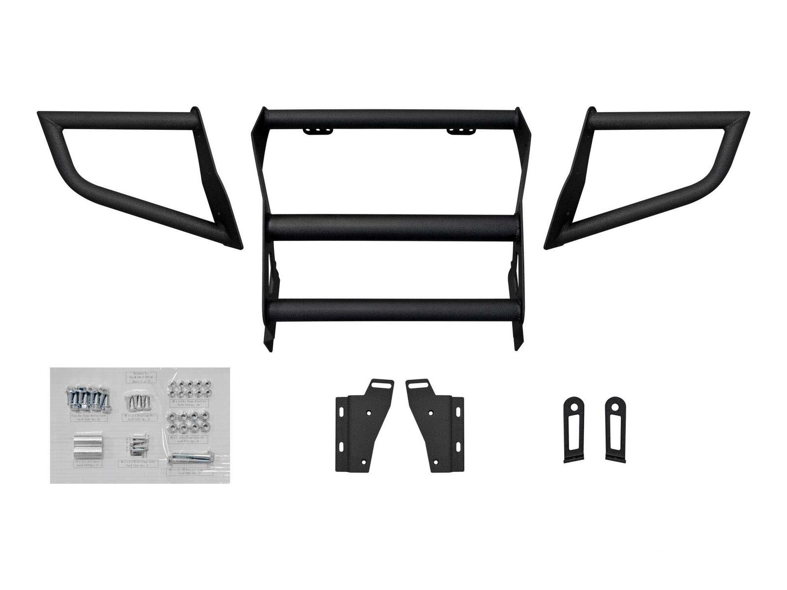 SuperATV Polaris Sportsman 500 / 700 / 800 Front Bumper - Black - See Fitment
