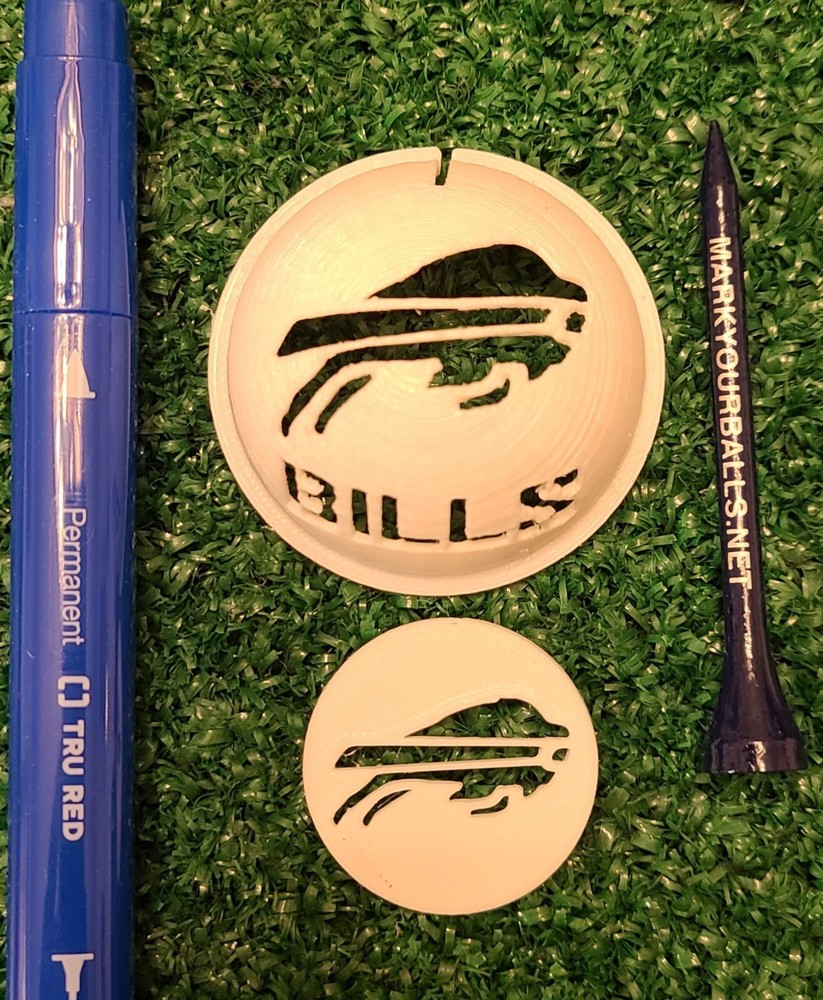 Custom Golf Ball Markers & Stencils