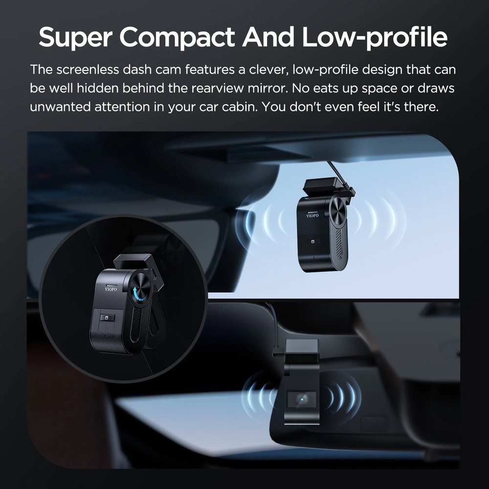 Viofo VS1 Car Dash Cam Loop Recording 2K Sony Starvis Image Sensor