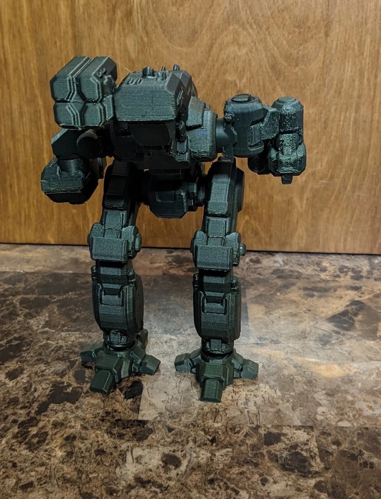 Mech Figurine - Bushwacker; 7" Size, Articulated