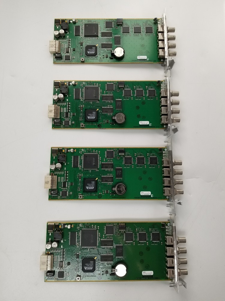 Lot of 4 Axis 241Q Blade Video Server Module for Axis Server Rack