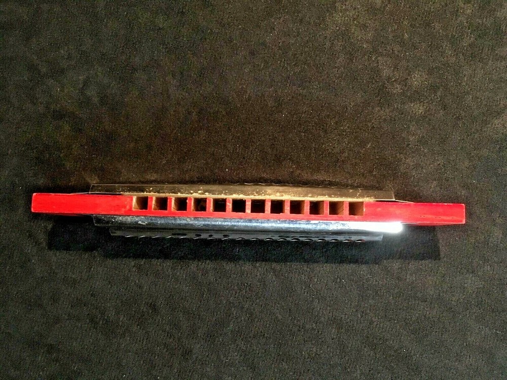 Vintage Pohl Brand Harmonica with Box Made in Germany