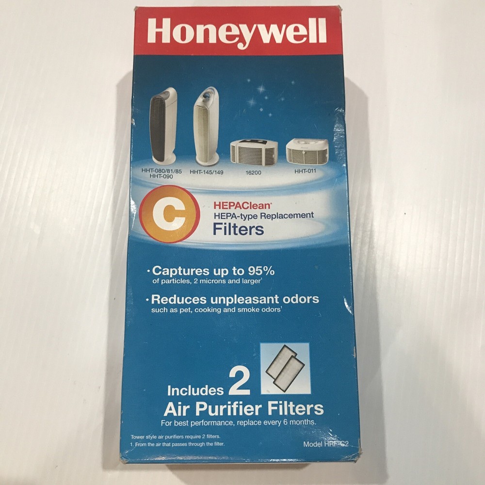 Honeywell HEPA Clean Replacement Filter C includes 2 Filters HRF-C2