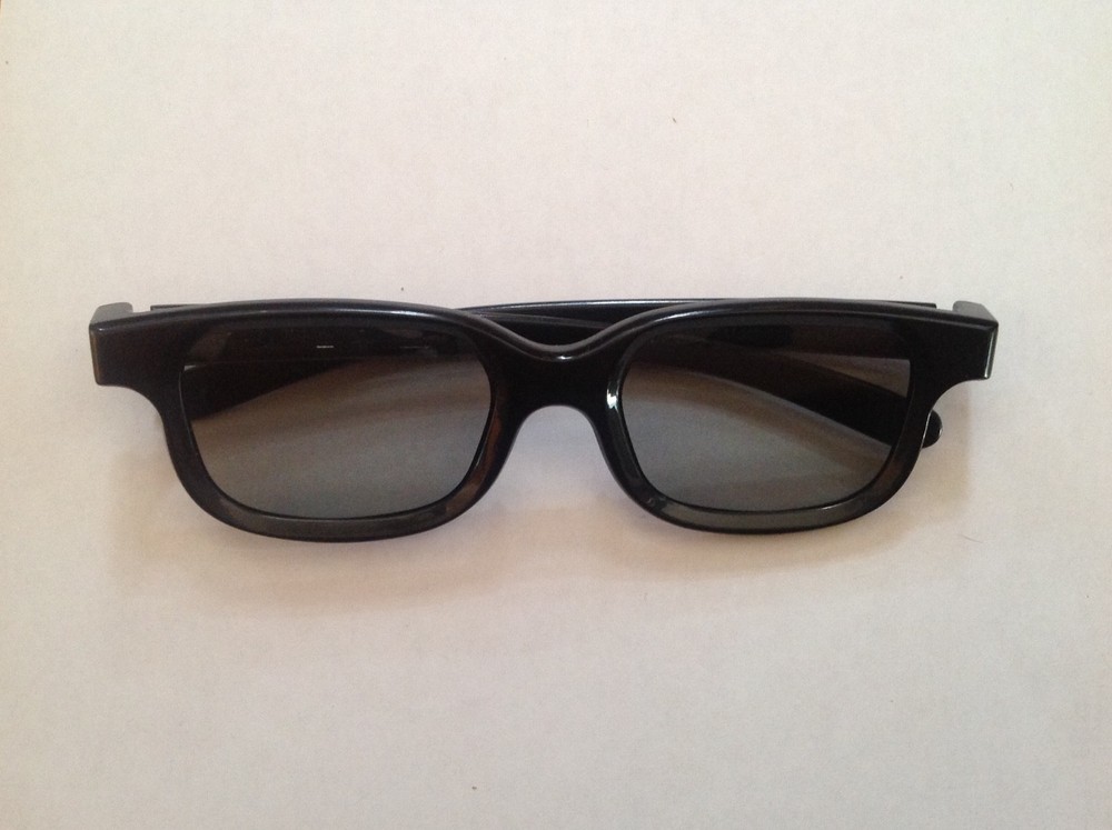 Real 3D Black Glasses