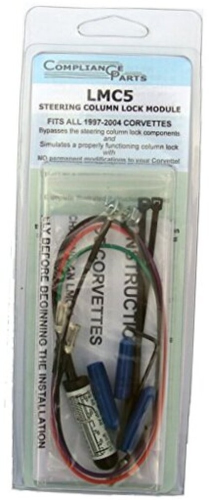 - C5 Corvette steering column lock bypass module Black LMC5 Module