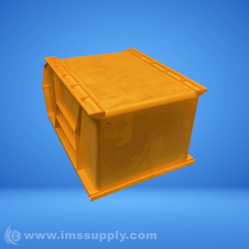Quantum Storage Systems QUS 255 Color Yellow Quantum Stack Bin USIP