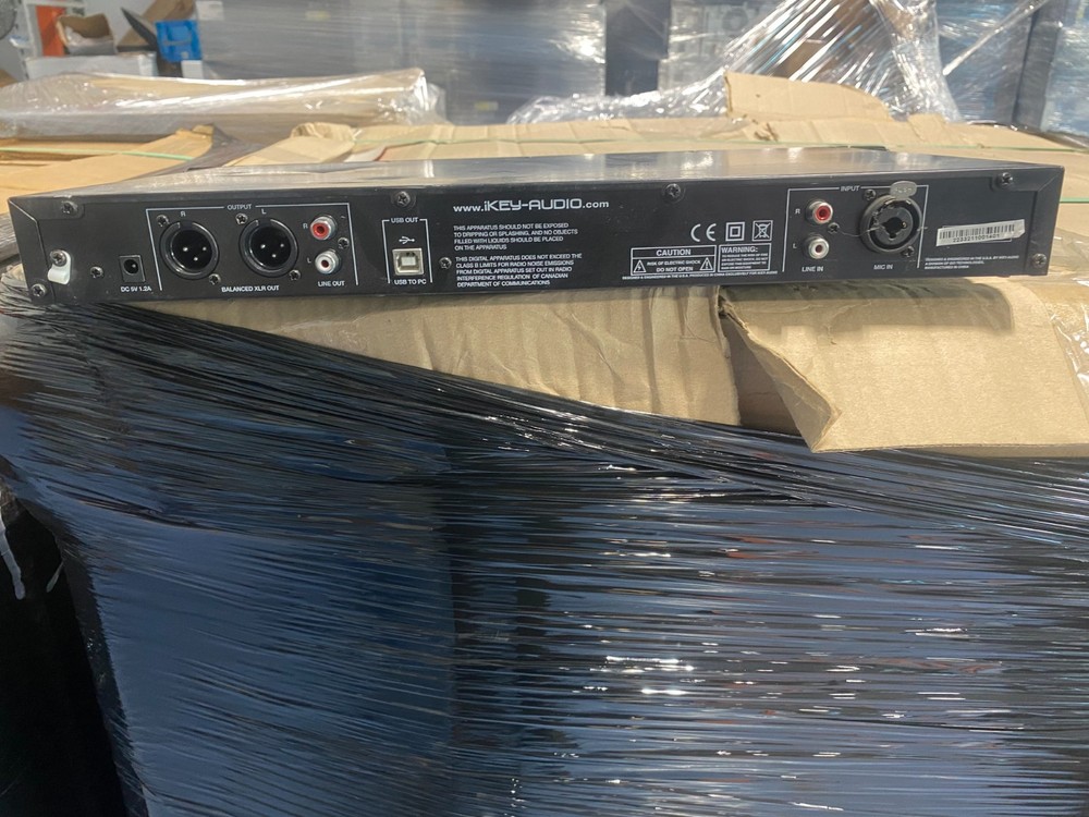 iKEY-AUDIO RM3 Rackmount Digital Recorder. untested