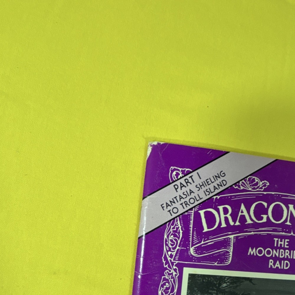 Adventure Learning Systems DragonRaid The Moonbridge Raid Guidebook 1984