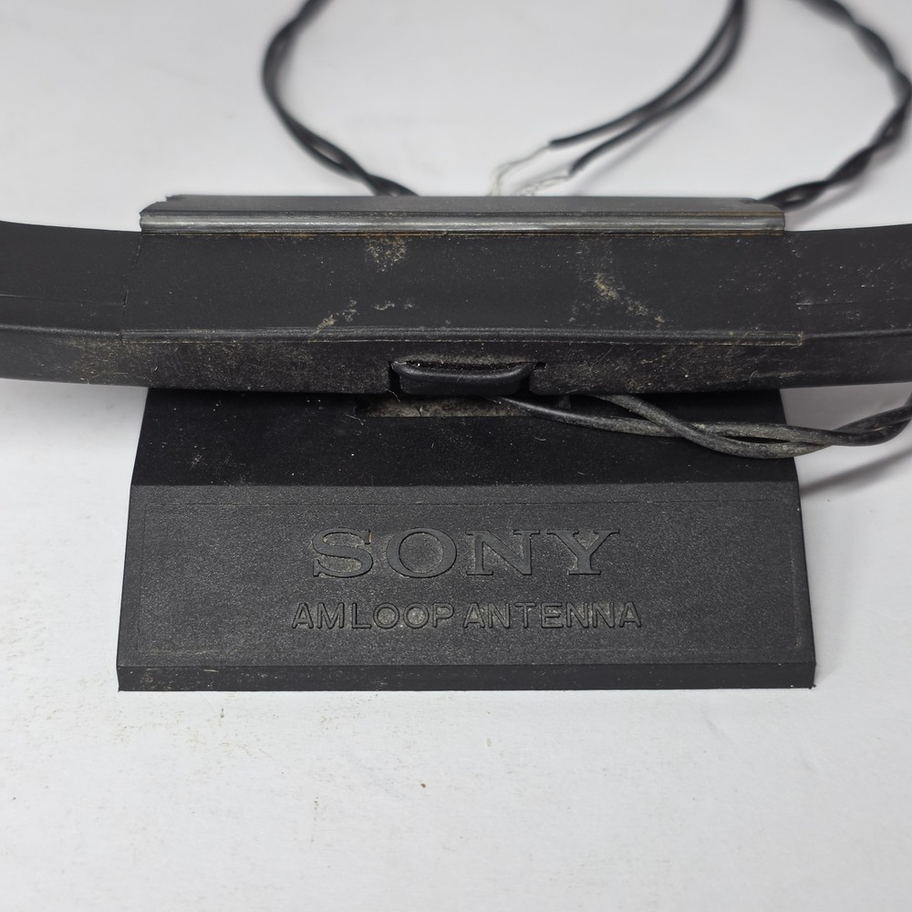 Sony Black 5.25" X 4.5" AM Loop Replacement Plastic Antenna