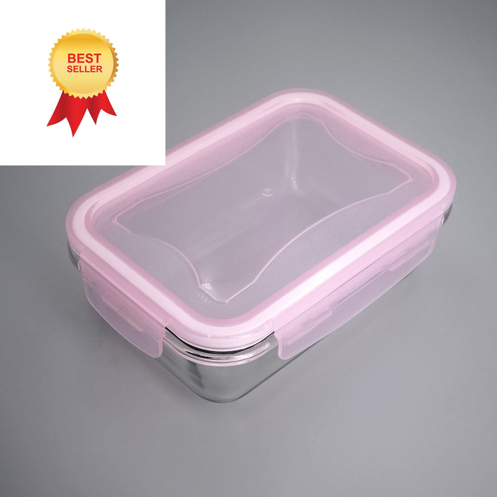 Gaskets Replacement for Glass Meal Prep Containers Universal Sealling Pink