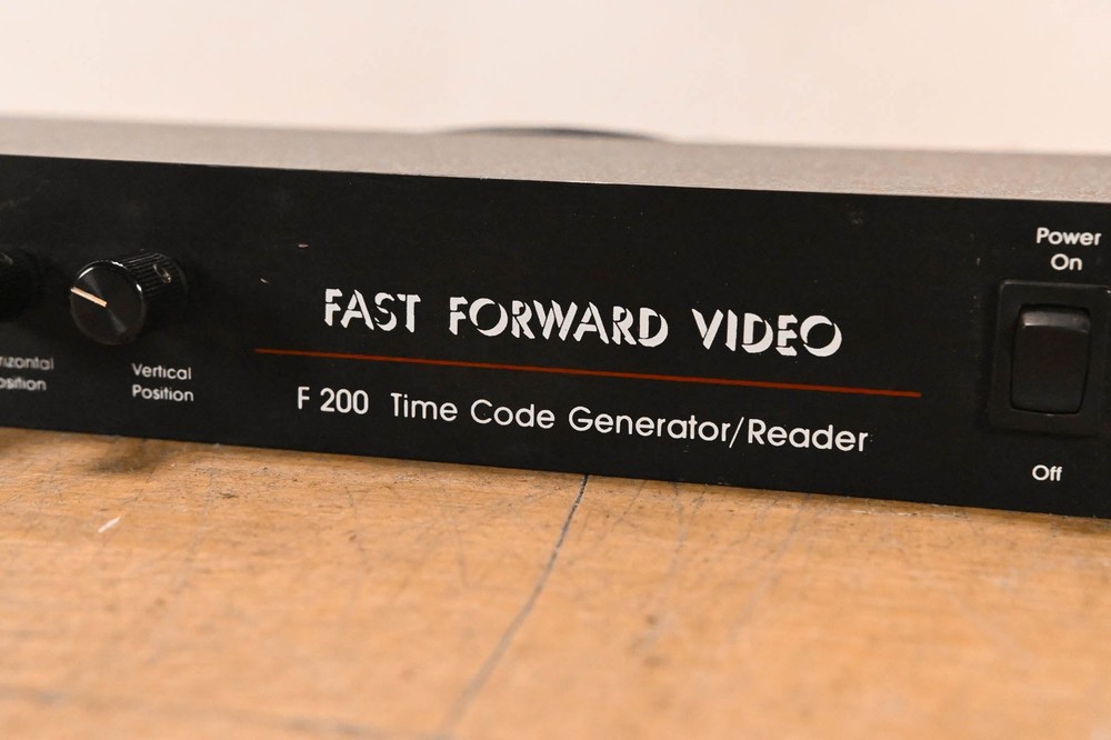Fast Forward Video F200 Time Code Generator / Reader CG01C7D