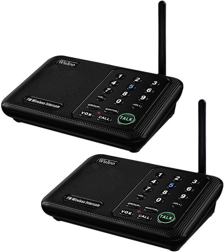 Modern Wireless Intercom System - Room to Room Communication