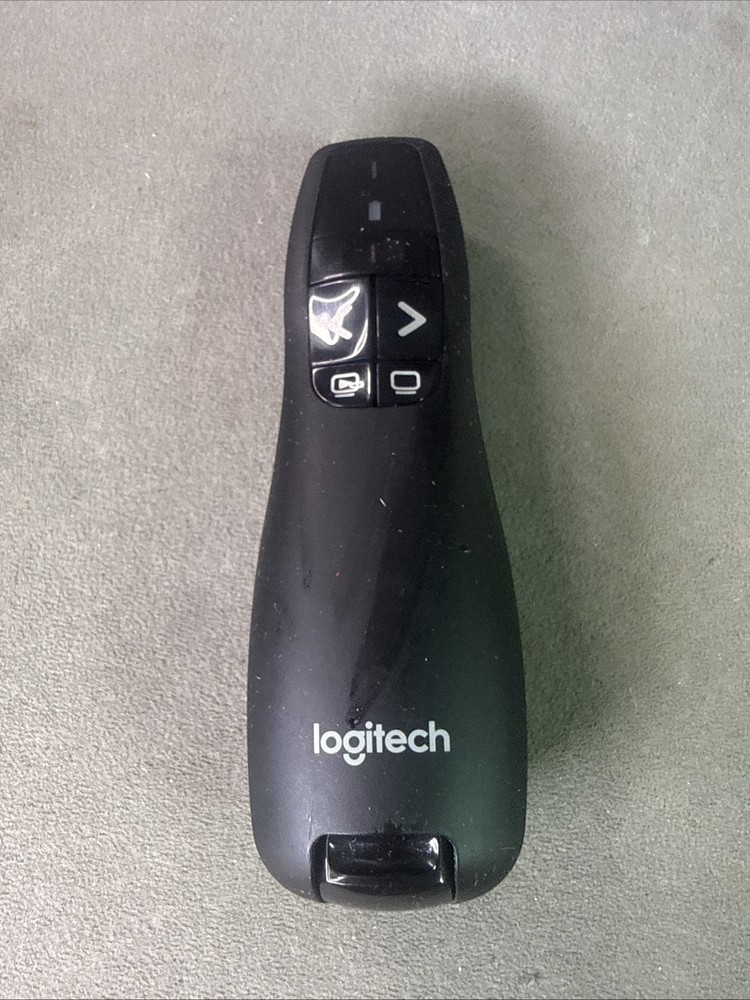 Logitech R-R0008 R400 Wireless Presentation Remote ONLY Clicker Laser Pointer