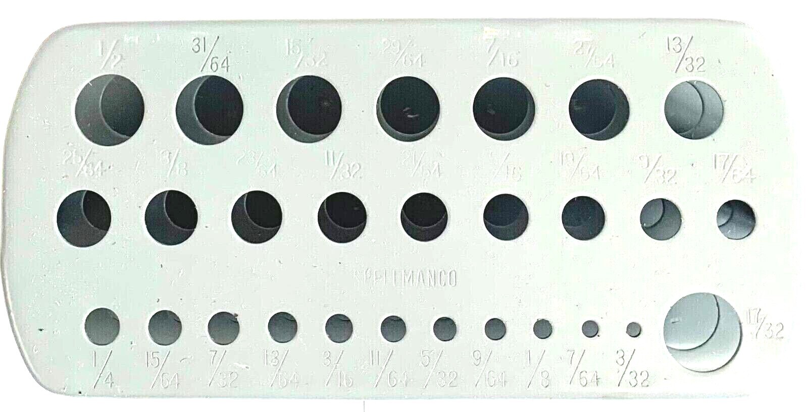 SPELLMACO TRANSFER PUNCH SET 3/32-1/2 #317 - NEW! - MADE IN USA!