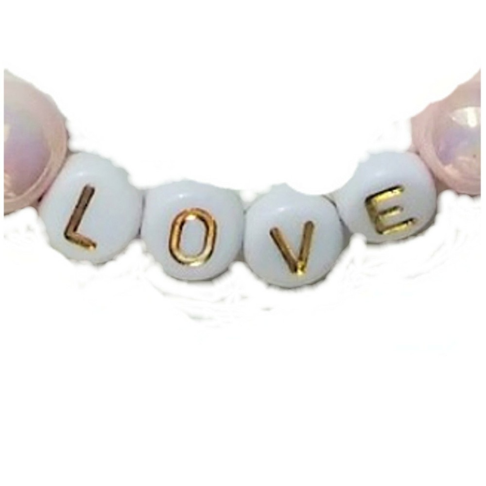 Love Stacked Stretchy Bracelets