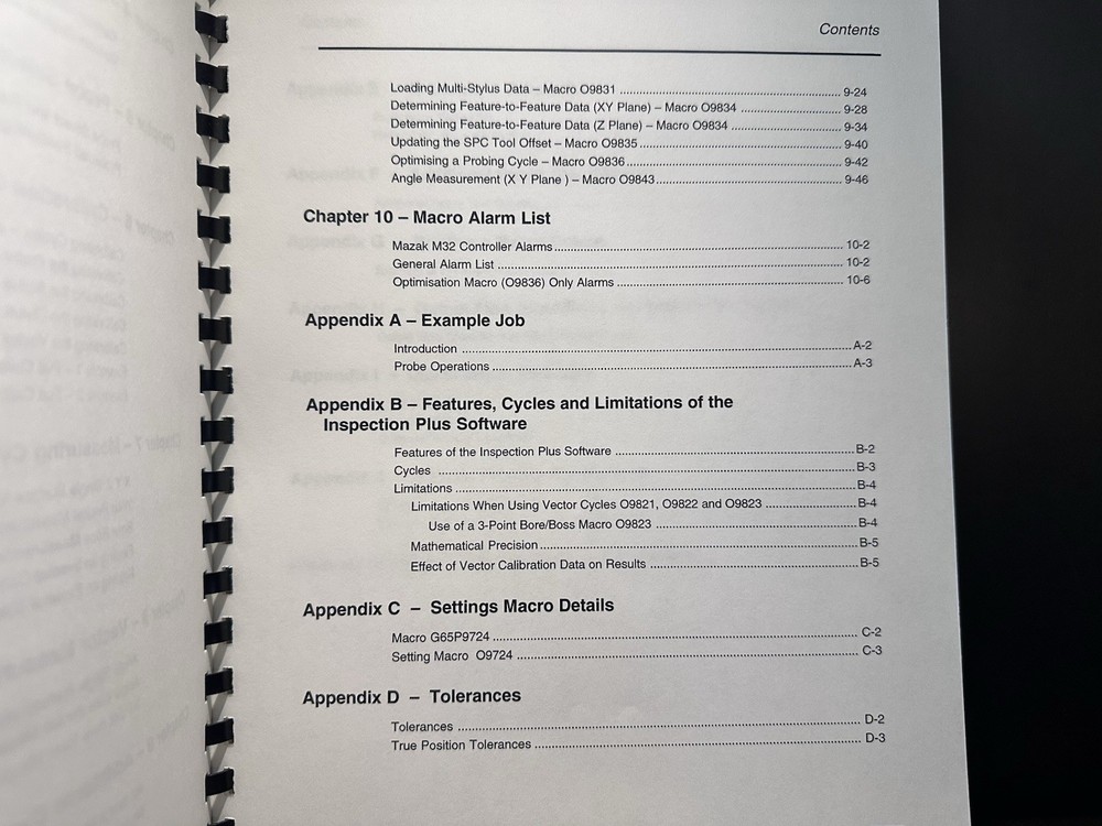 Renishaw Inspection Plus Software Programming Manual Mazak M32 M-Plus Fusion