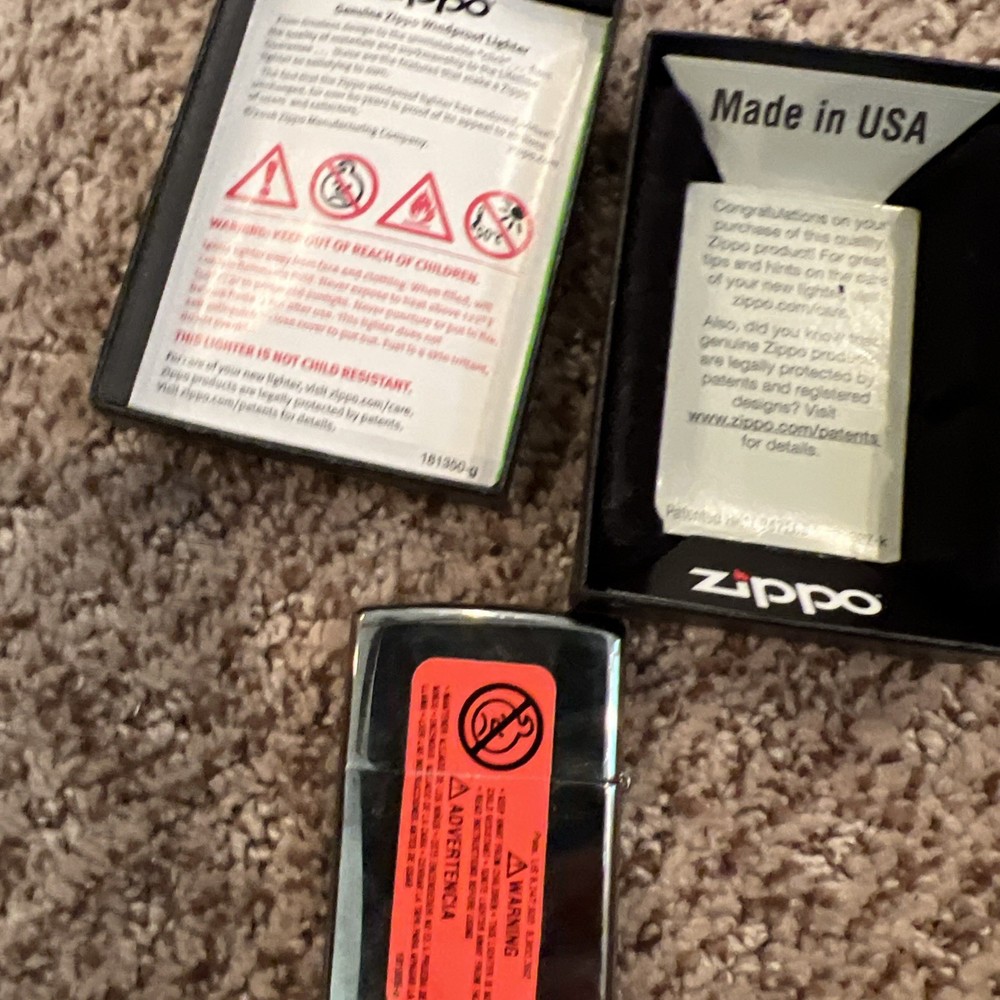 Zippo K 20 Lighter W/Original Box