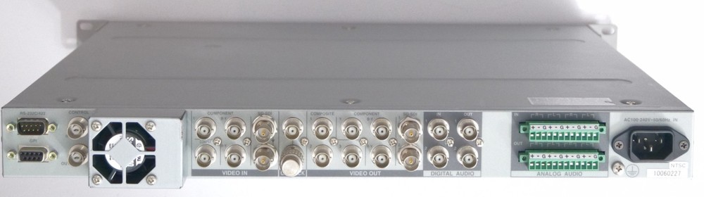 FOR.A FA-395A SD Time Base Corrector TBC Composite Component Audio SDI ~TESTED