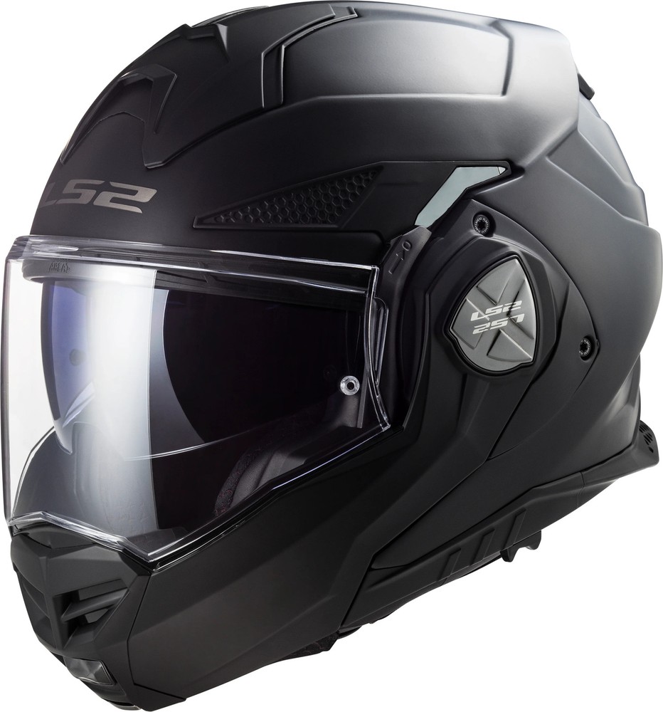 LS2 Advant X Modular Motorcycle Helmet Solid Matte Black 3XL 3X