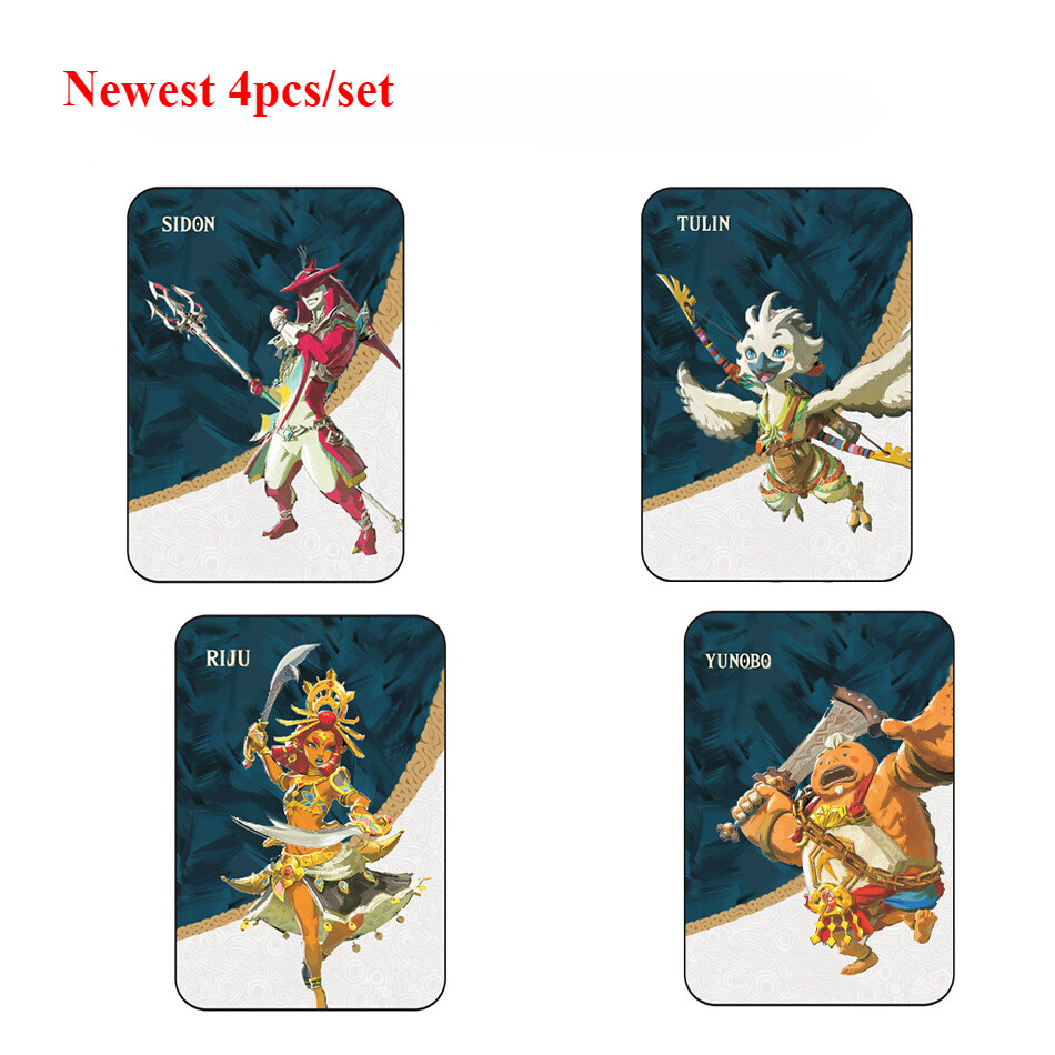 48pcs/set BOTW TOTK Zelda Tears of the Kingdom Mini NFC Cards for Switch 2 Wii U