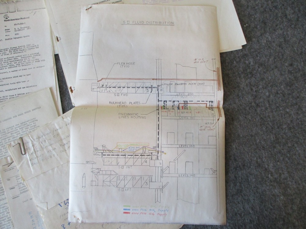 NASA SPACE SHUTTLE ROCKWELL GENERAL DYNAMICS PROPELLANT/CRYOGENICS PROPOSAL++