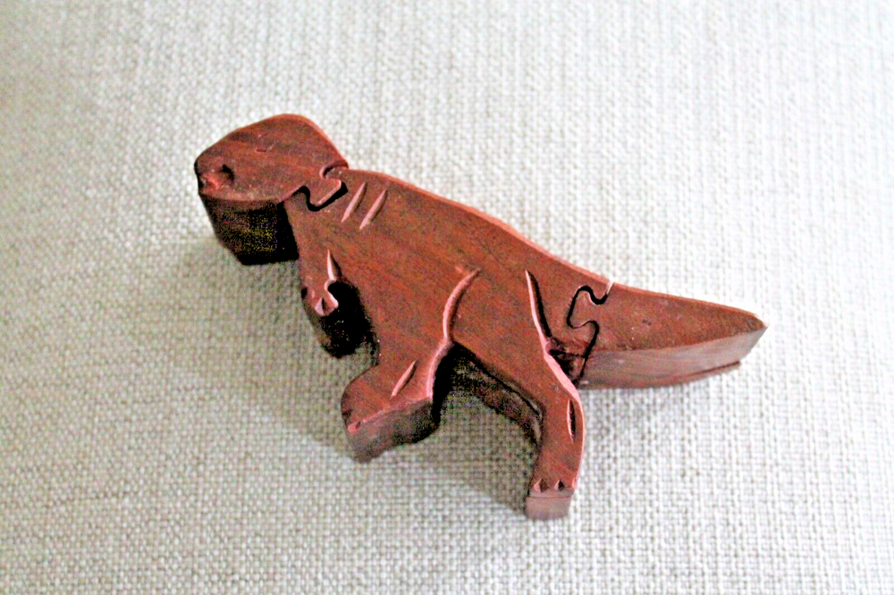 Dinosaur Puzzle Box Chippy Combination Rare Unisex Ring boxes Stacking fun Toy