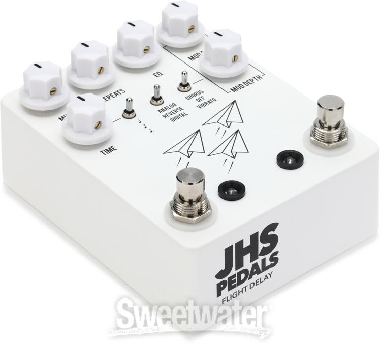 JHS Flight Delay Pedal - White