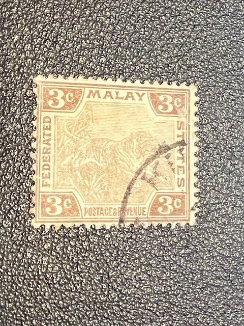 Malaya stamp 27 used