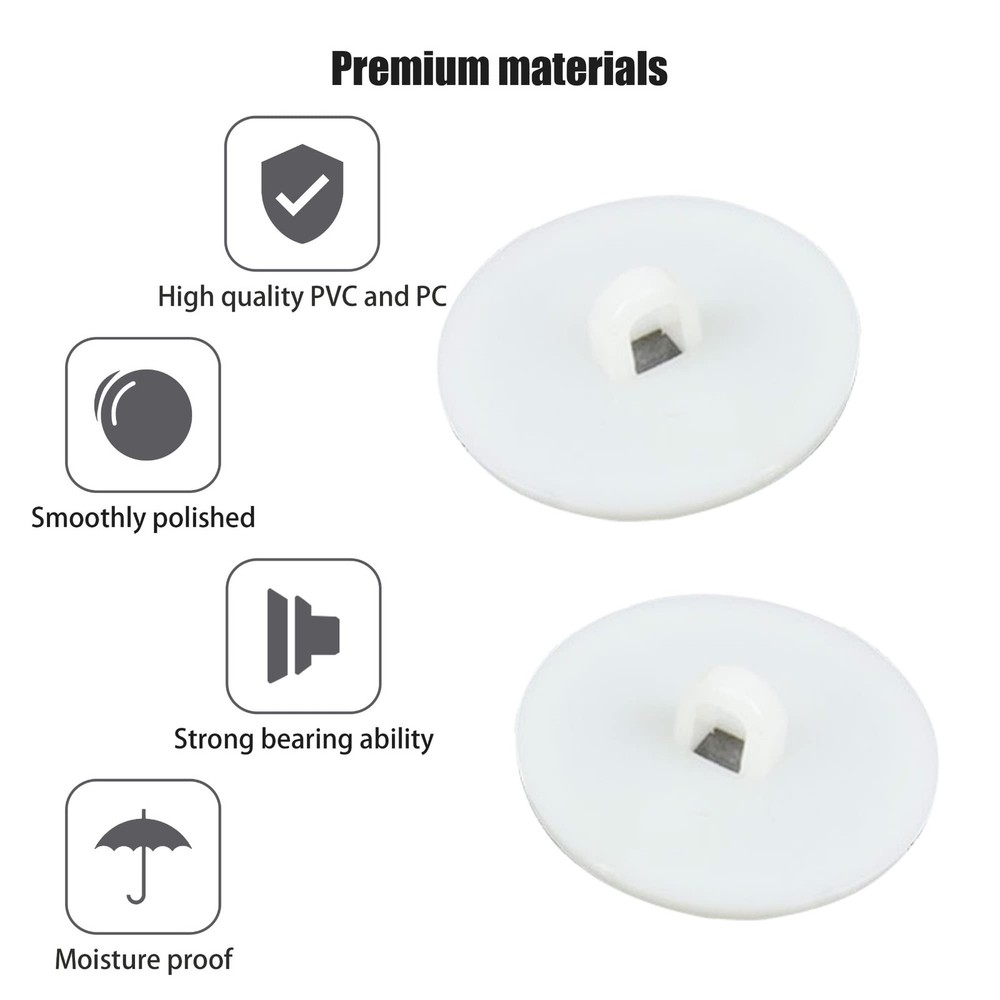 Adhesive Ceiling Disc Hook,Small Hanging Suspension Ring,Powerful Sticky Deco...