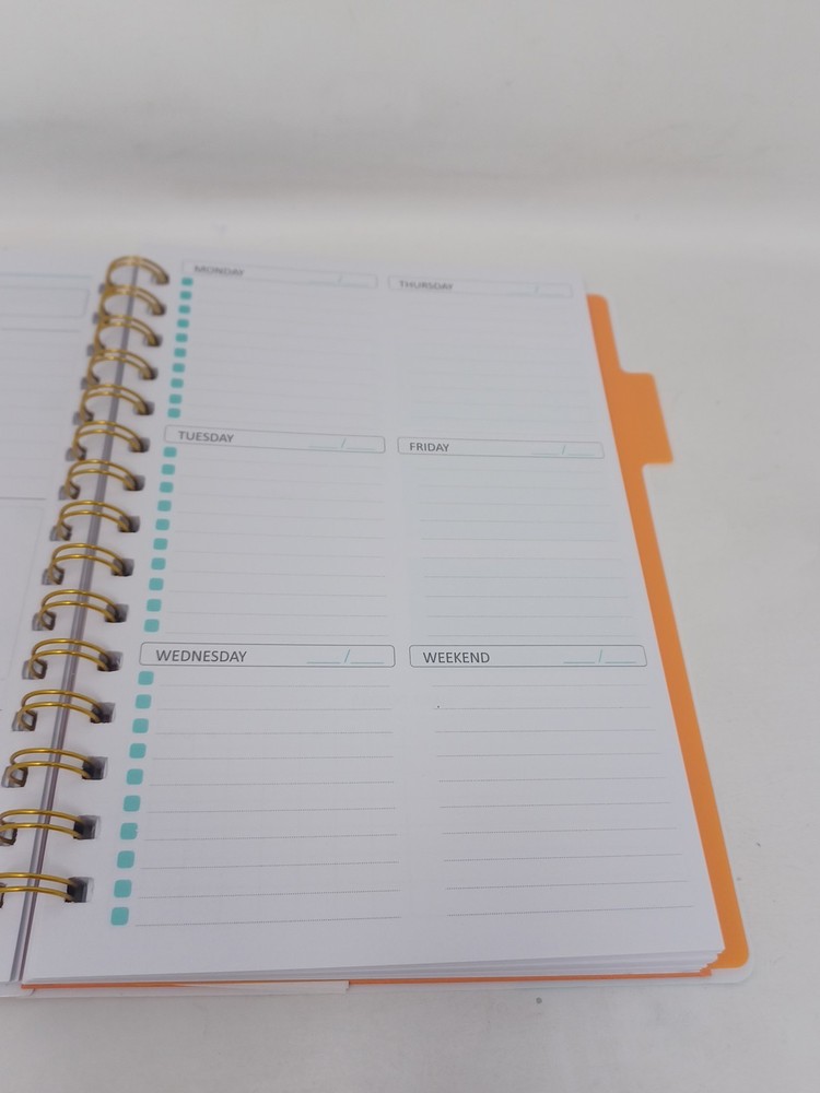 YMUMUDA UNDATED PLANNER WEEKLY MONTHLY 53 Weeks