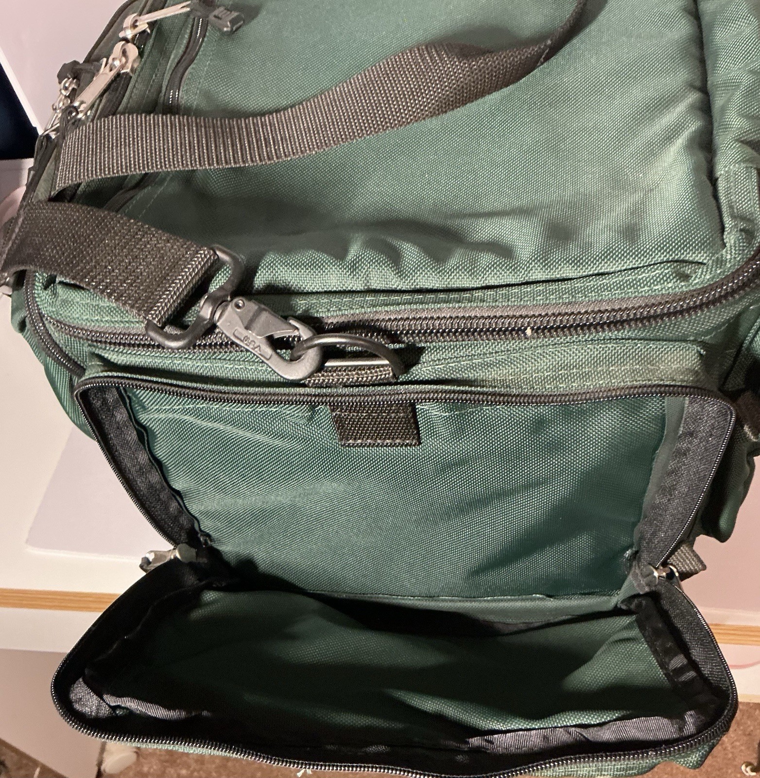 MedPac Green Soft Sided First Responder Trauma Bag Empty Large Size Medical Bag