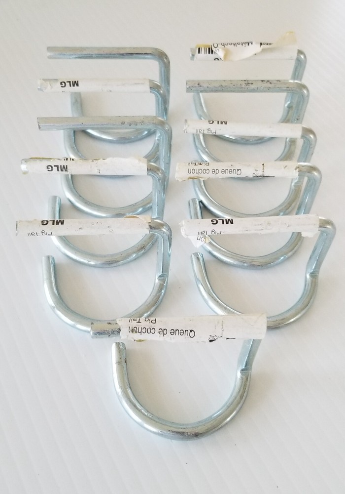 11 x Metaltech MLG Scaffold Pig-Tails / Frame Locking Clips
