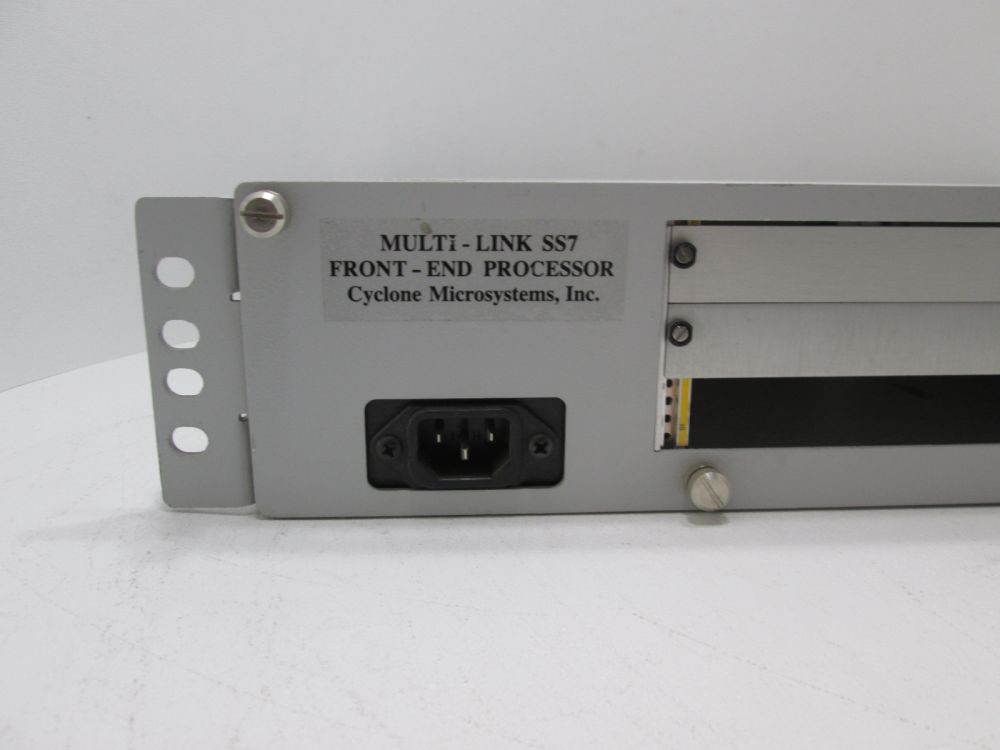 Cyclone 4-Link-AC Mulitirate SS7 Front-End Processor Chassis AC power No Modules