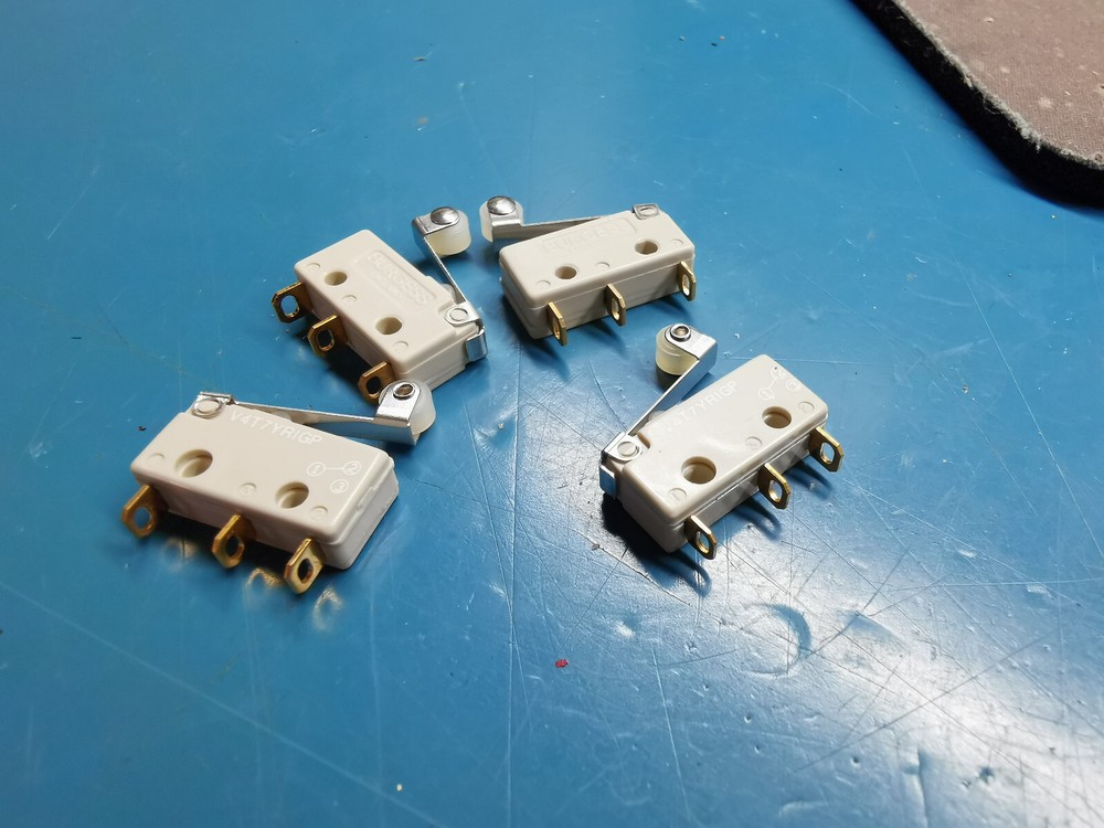 10pcs Limit Switch Burgess Micro Switch V4T7YR1GP Micro Type