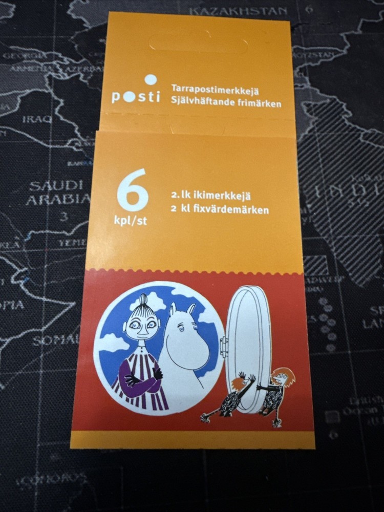FINLAND: Lot with booklets Moomin 2011,