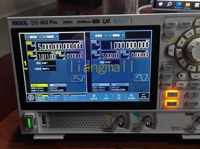 1PCS NEW Rigol DG822 Pro Function/Arbitrary Waveform Generator 2 Channel 25 MHz