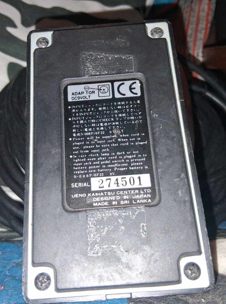 Arion SAD-3 Stereo Delay Guitar Effects Pedal MISSING KNOBS CHEAP SALE