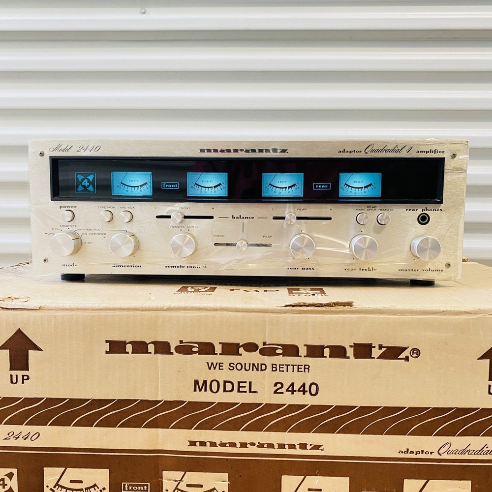 Marantz Model 2440 Adapter Quadradial 4 Amplifier Original Box - Mint Condition
