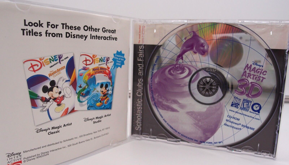 Disney's Magic Artist 3D (PC, 2000)