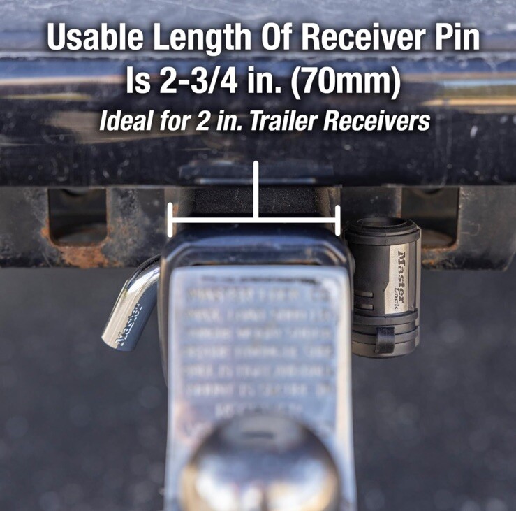 Master Lock 2848DAT Key Alike Set (2 keys) w/ Receiver & Coupler Latch Locks