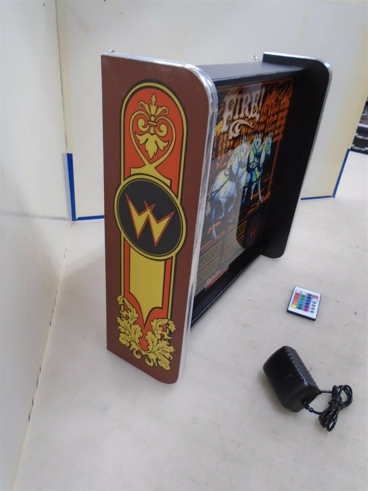 Williams Fire Pinball Head LED Display light box