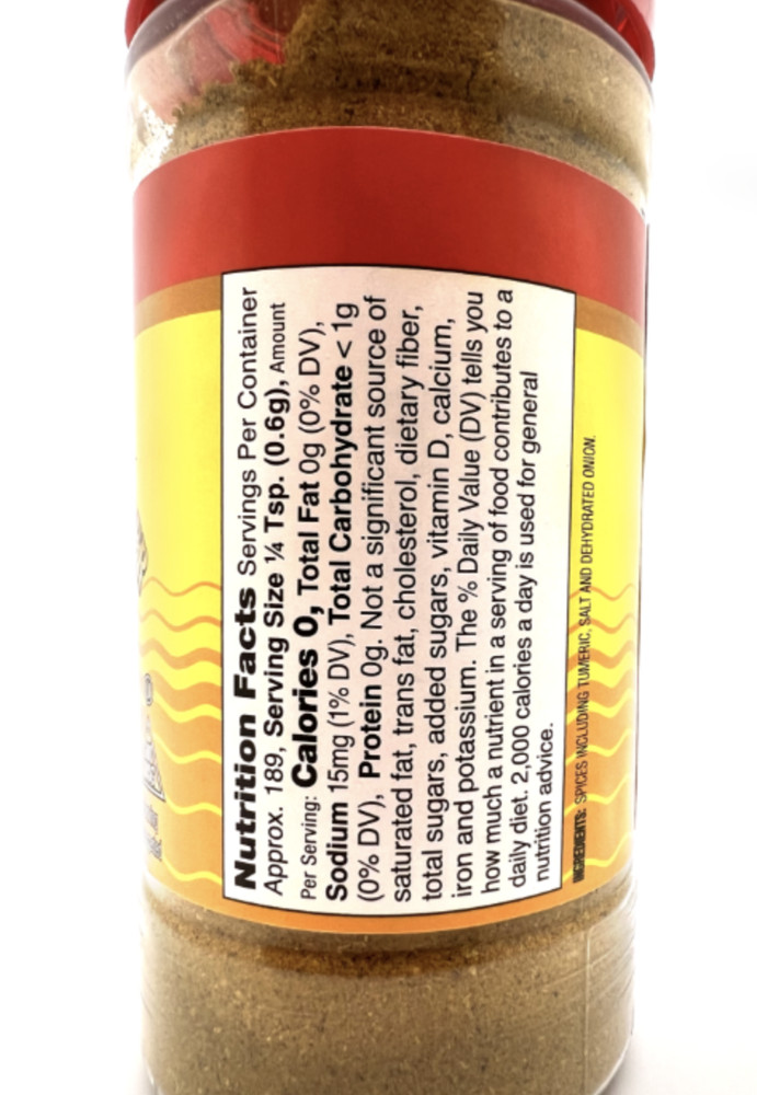 Caribbean Rhythms Mild Curry Powder, 4 oz