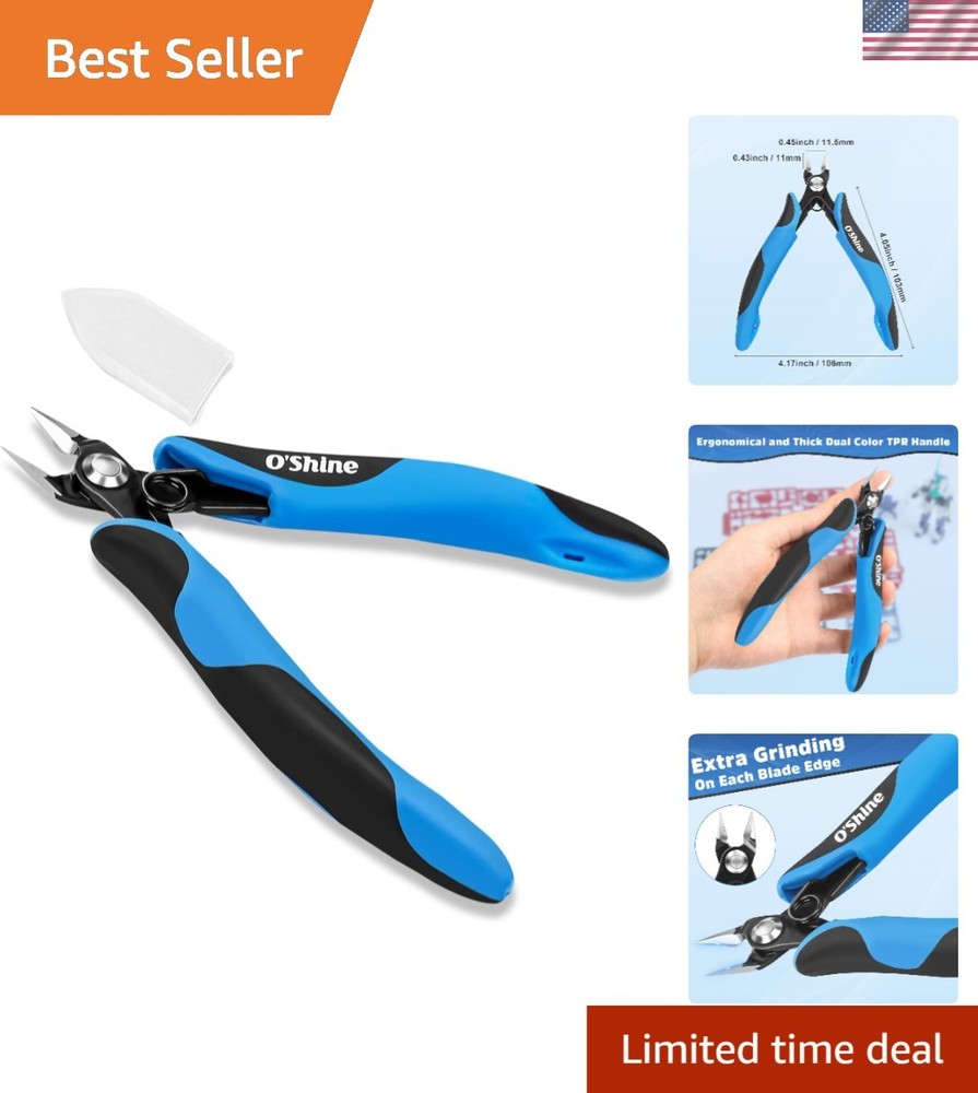 O’Shine Double-Edged Sprue Cutter for Beginner, Sharp Model Nippers for Plast...