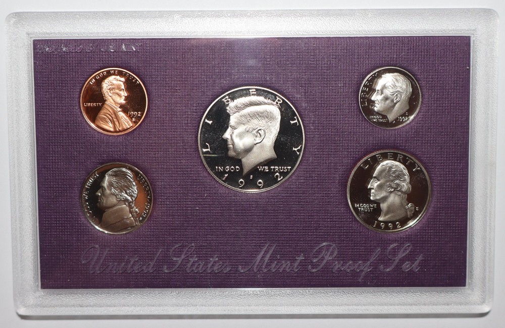 7 U.S. Mint Proof Sets 1994 (1), 1990 (3), 1992 (3)